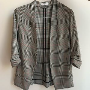 Aritzia Plaid Blazer
